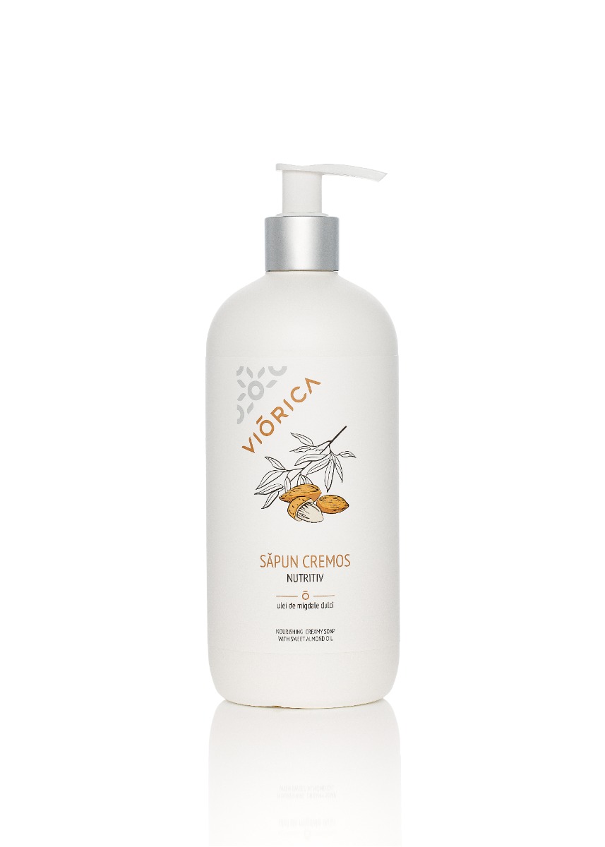Sapun lichid cremos nutritiv, 500ml, Viorica