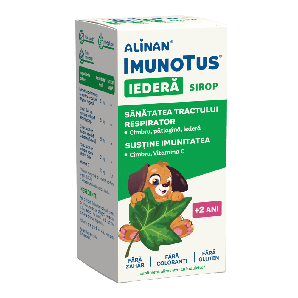 Sirop Alinan Imunotus cu Iedera, 150ml, Fiterman