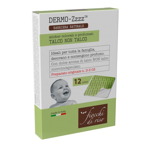 Stickere parfumate dermo-protectoare Dermo-Zzzz, 12 bucati, Fiocchi di Riso