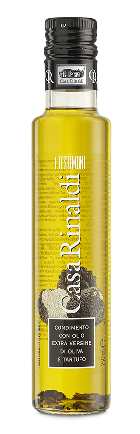 Ulei de masline extravirgin aromatizat cu trufe, 250ml, Casa Rinaldi