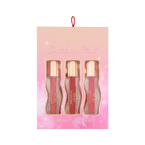 Set 3 uleiuri pentru buze, 3 x 2.3ml, Profusion Cosmetics
