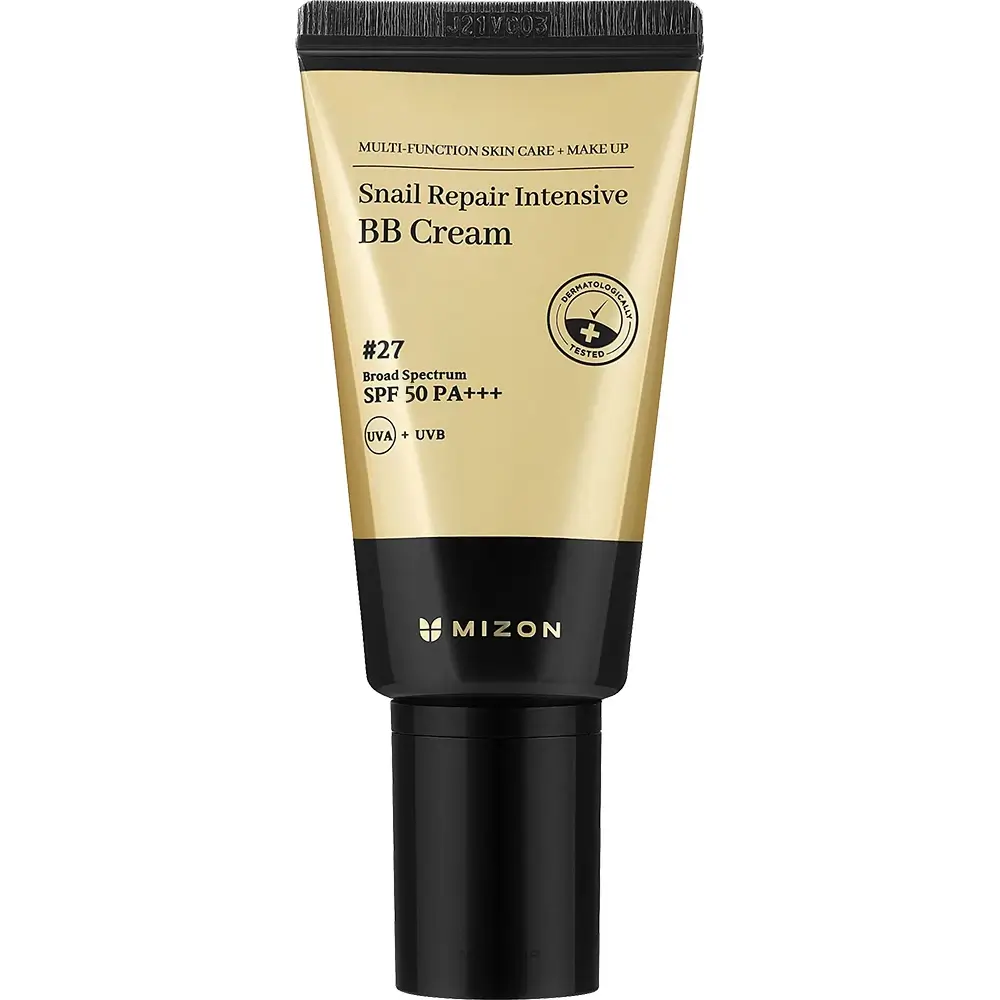 Crema BB reparatoare cu extract de melc SPF50 PA+++ No. 27, 50ml, Mizon