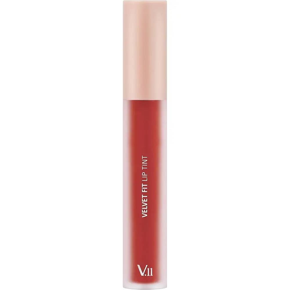 Ruj lichid Velvet Fit Lip Tint Blooming Red, 4.7g, Village 11 Factory