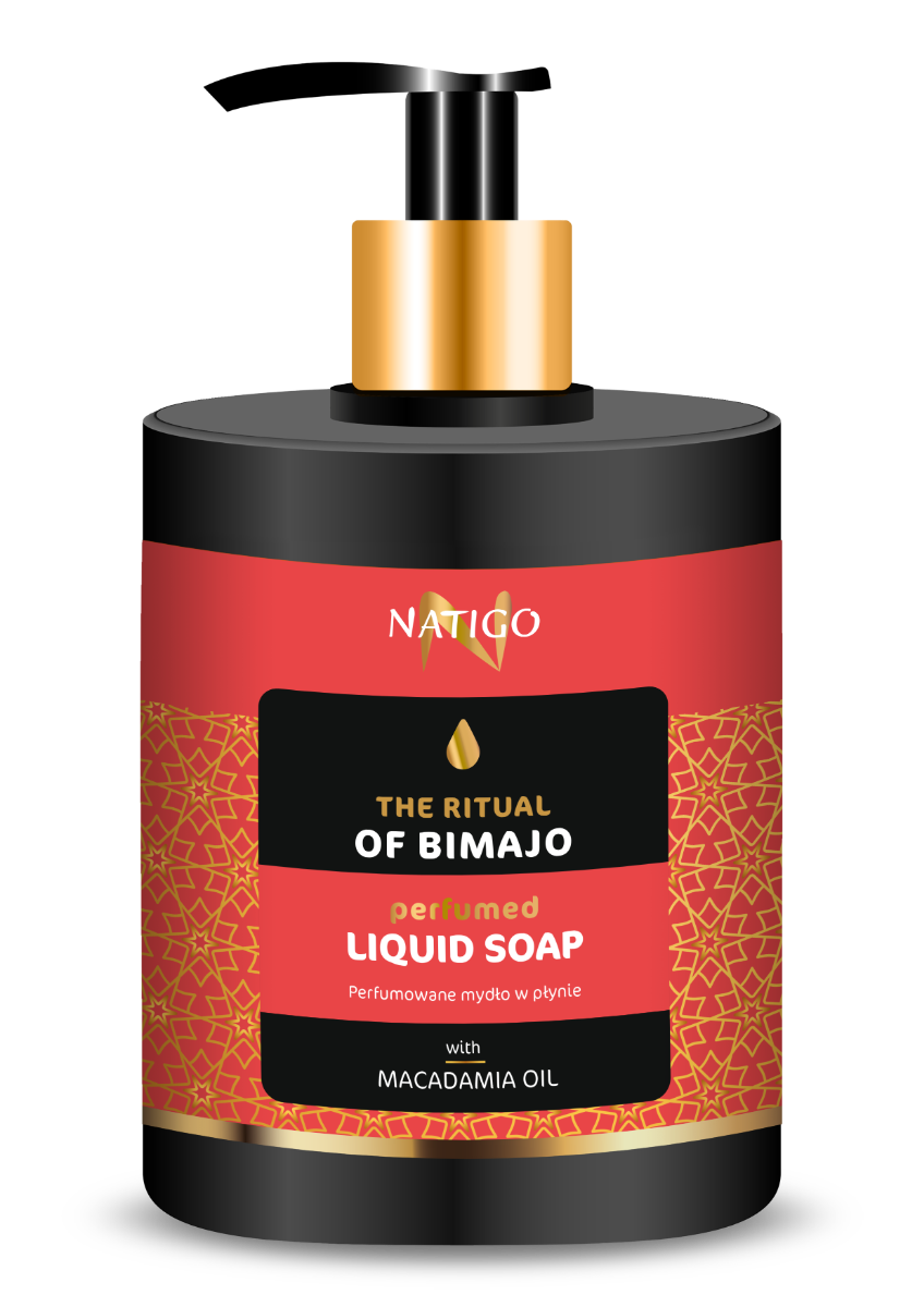 Sapun lichid cu ulei de macadamia The Ritual Of Bimajo, 500ml, Natigo