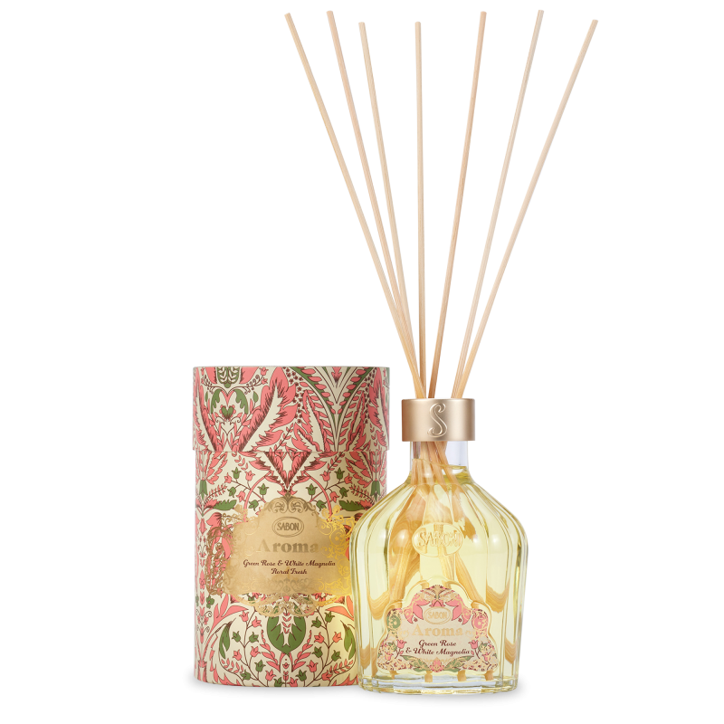 Parfum de camera Green Rose & Magnolie Alba, 245ml, Sabon
