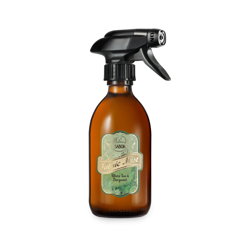 Parfum pentru textile White Tea & Bergamota, 300ml, Sabon