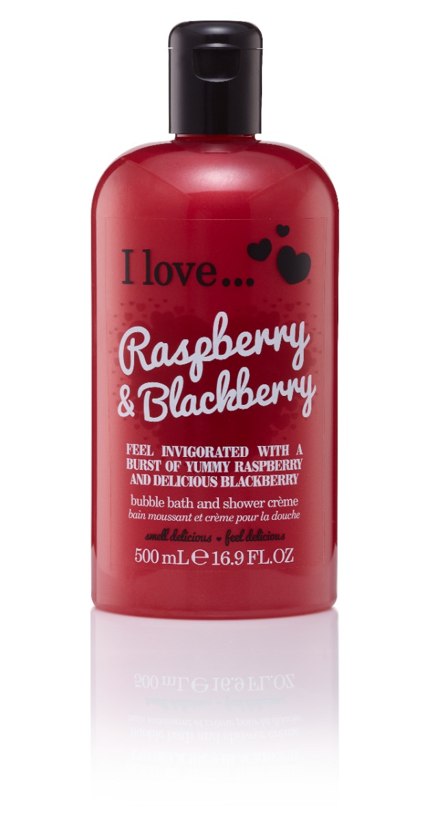 Gel de dus Raspberry Blackberry Originals, 500ml, I Love Cosmetics