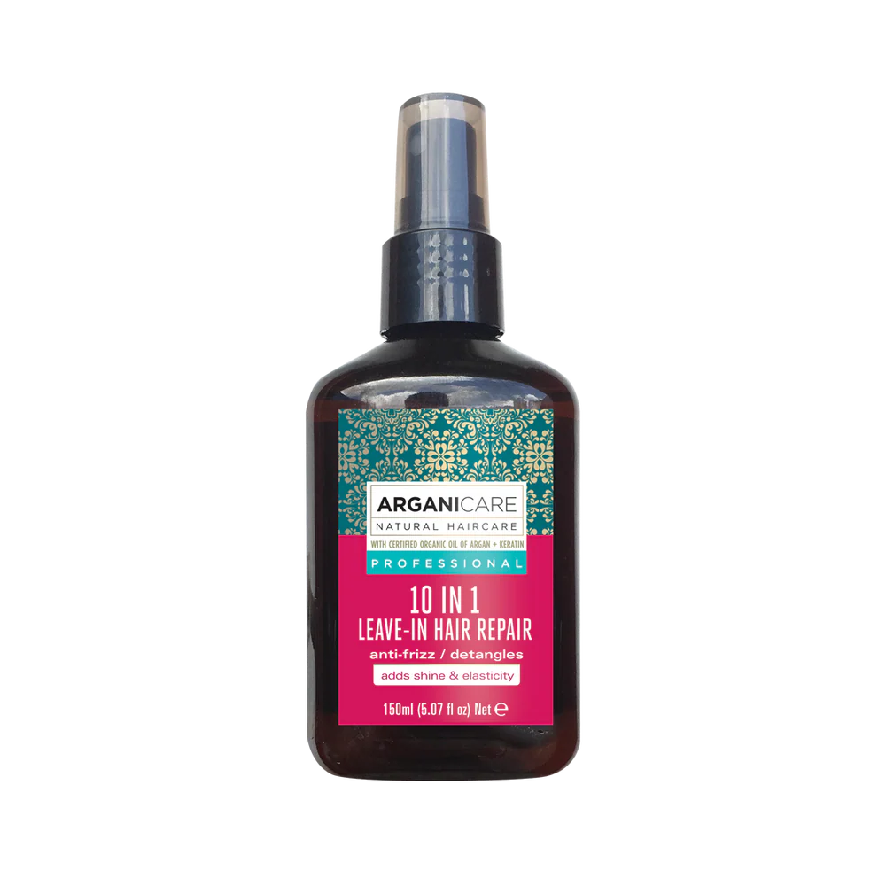 Spray reparator 10 in 1 fara clatire cu Keratina, 150ml, Arganicare