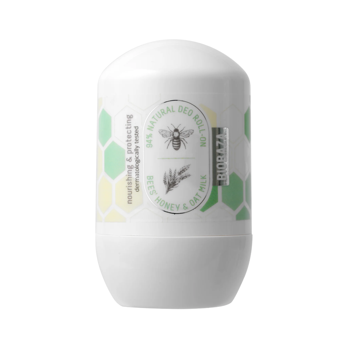 Deodorant roll-on cu extract de miere si ovaz, 50ml, Biobaza
