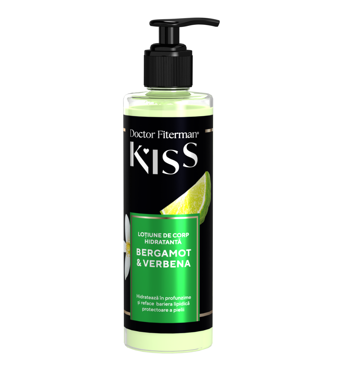 Lotiune de corp Beramot & Verbena Kiss, 250ml, Doctor Fiterman