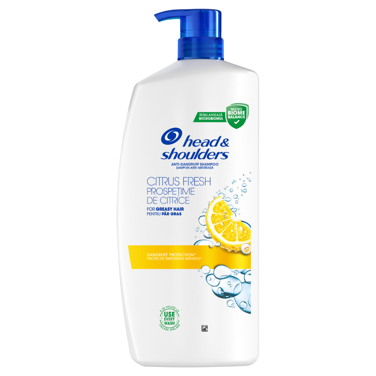 Sampon anti-matreata Citrus Fresh 2 in 1, 800ml, Head&Shoulders