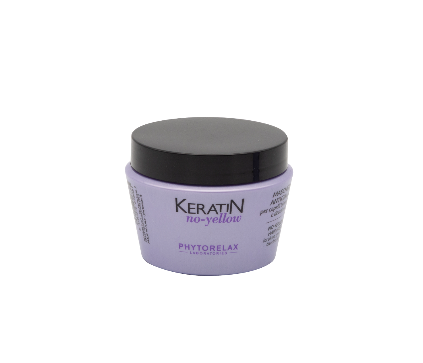 Masca pentru par blond decolorat si grizonat No Yellow, 250ml, Phytorelax