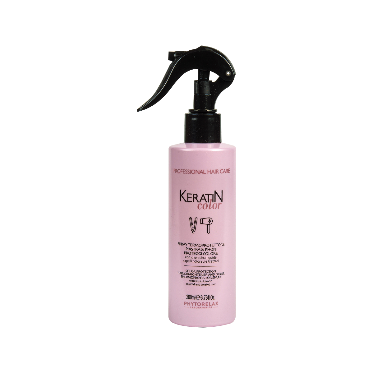 Spray pentru par vopsit si tratat termic termoprotector, 200ml, Phytorelax
