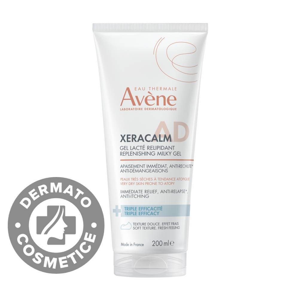 Lapte-gel relipidant pentru piele uscata si atopica Xeracalm A.D., 200ml, Avene