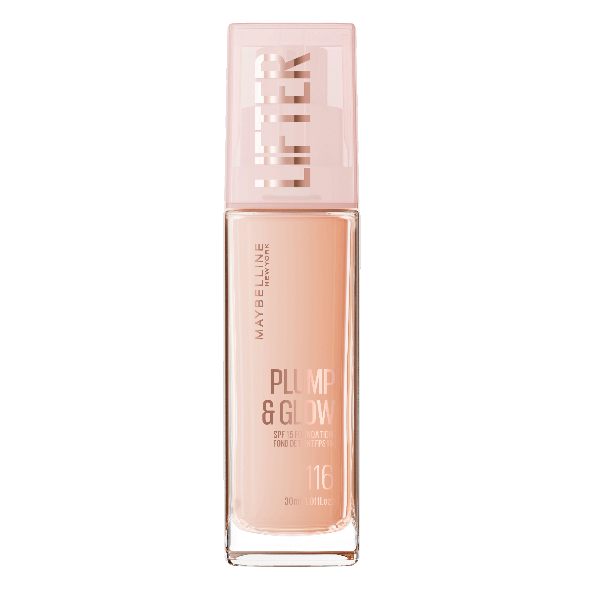 Fond de ten Lifter Plump & Glow Nr. 116, 30ml, Maybelline