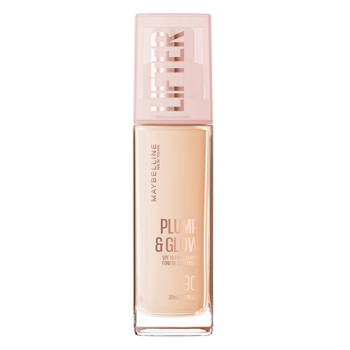 Fond de ten Lifter Plump & Glow Nr. 90, 30ml, Maybelline