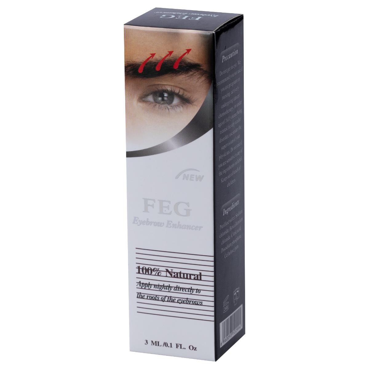 Ser pentru cresterea sprancenelor, 3ml, Feg