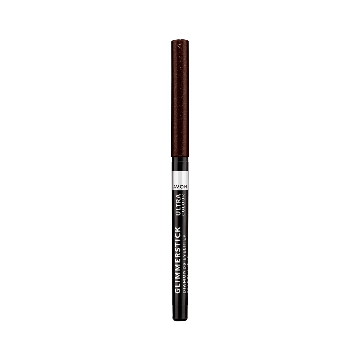 Creion retractabil pentru contur ochi Glimmerstick Diamonds Brown Sugar, 0.35g, Avon