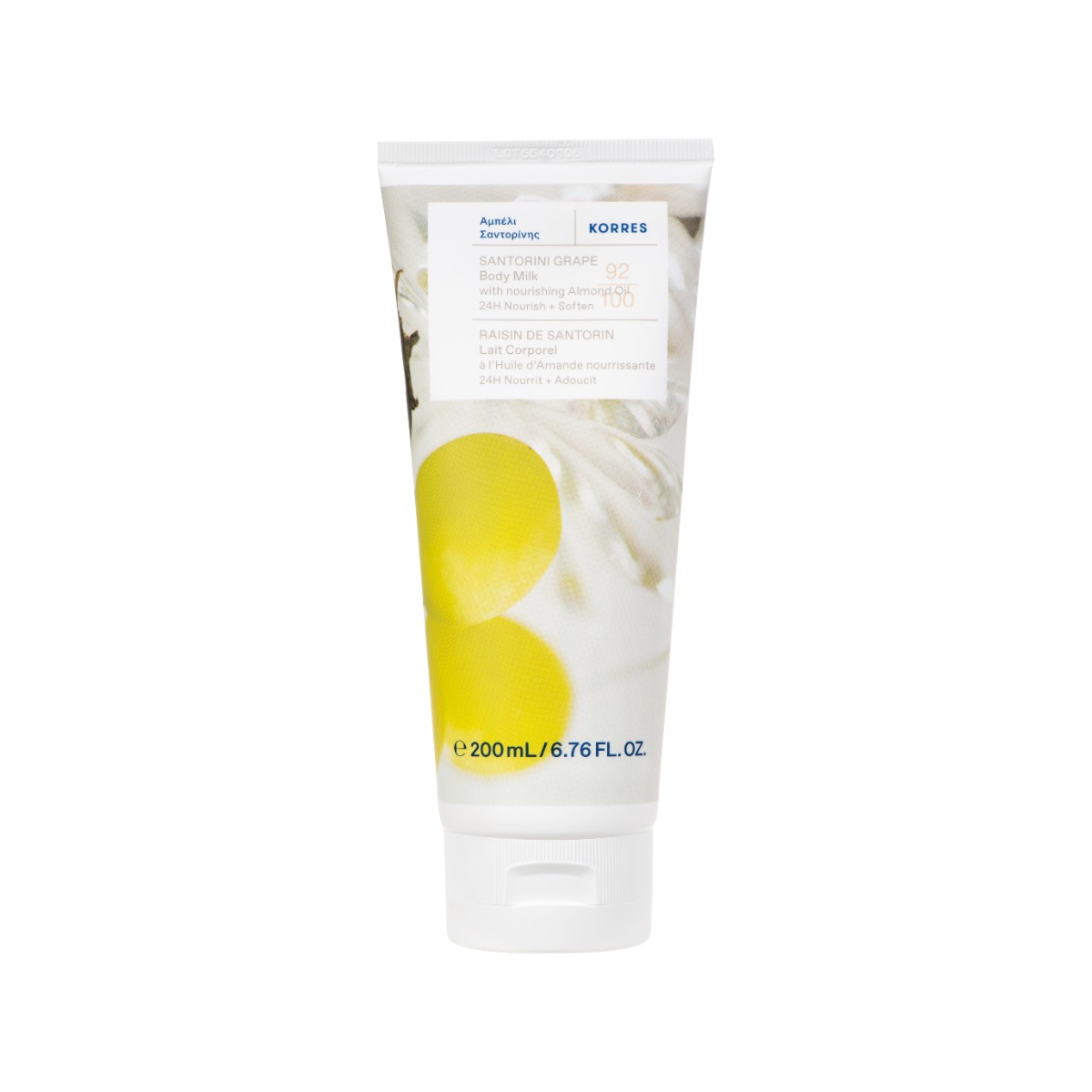 Lapte de corp Santorini Grape, 200ml, Korres
