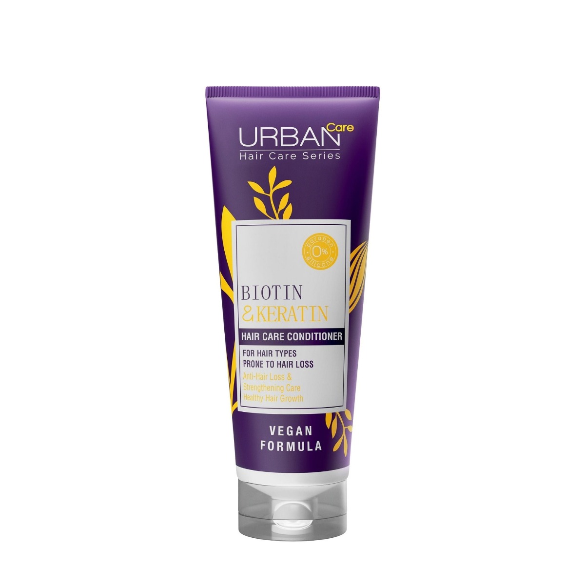 Balsam de par fara sulfati cu Biotina si Keratina, 250ml, Urban Care