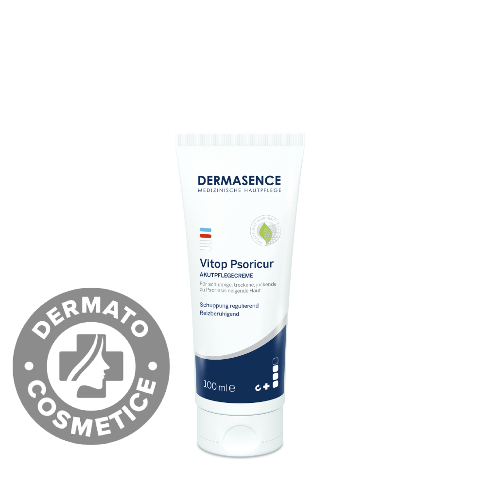 Crema intensiva pentru piele cu tendinta de psoriazis Vitop Psorucur, 100ml, Dermasence