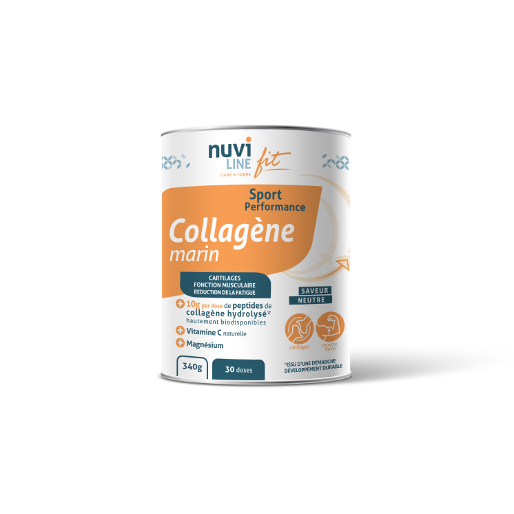Colagen Marin Sport cu Magneziu si Vitamina C, 340g, Nuviline