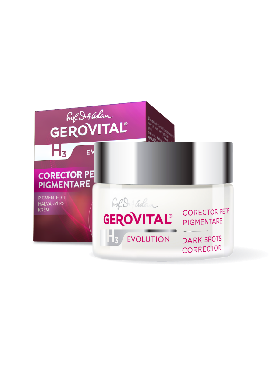 Corector pentru pete pigmentare H3 Evolution, 50ml, Gerovital