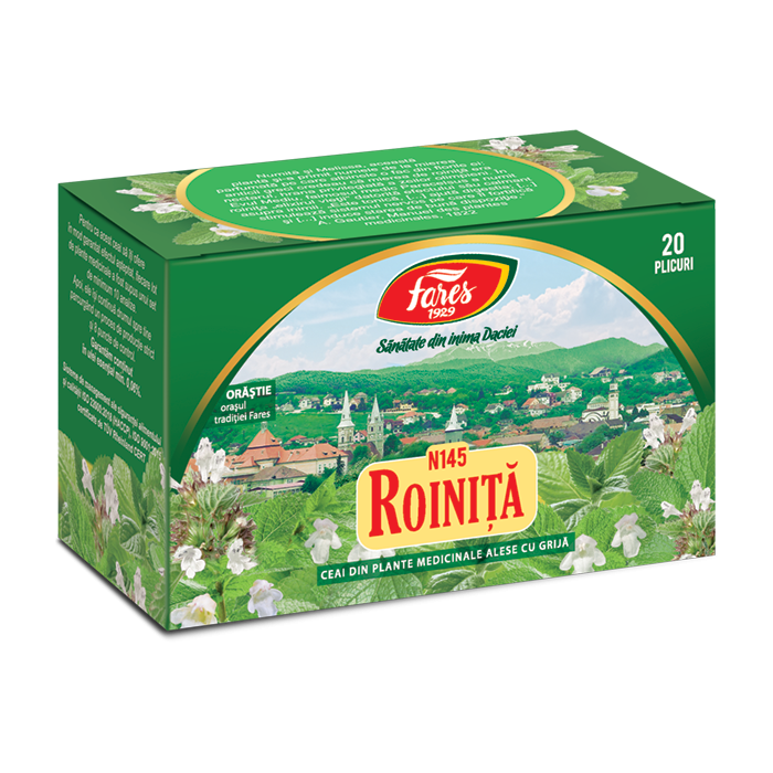 Ceai de ronita, 20 plicuri, Fares