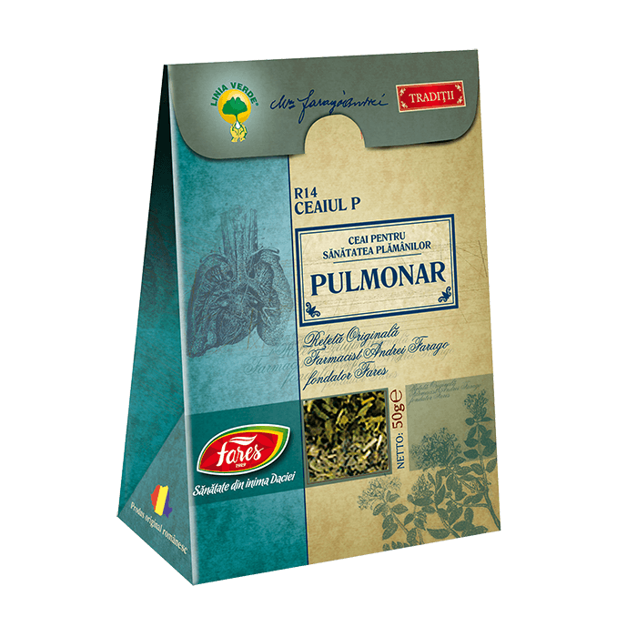 Ceai pulmonar R14, 50g, Fares