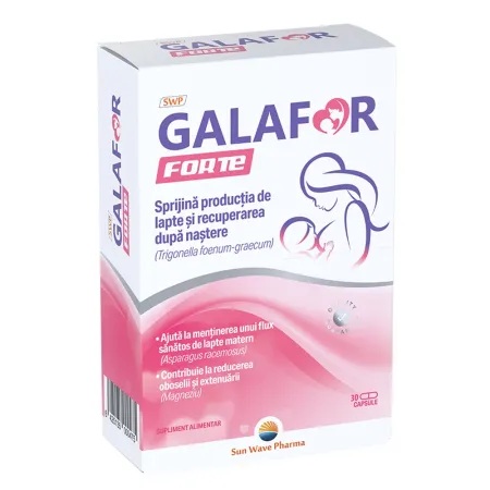 Galafor Forte, 30 capsule, Sun Wave