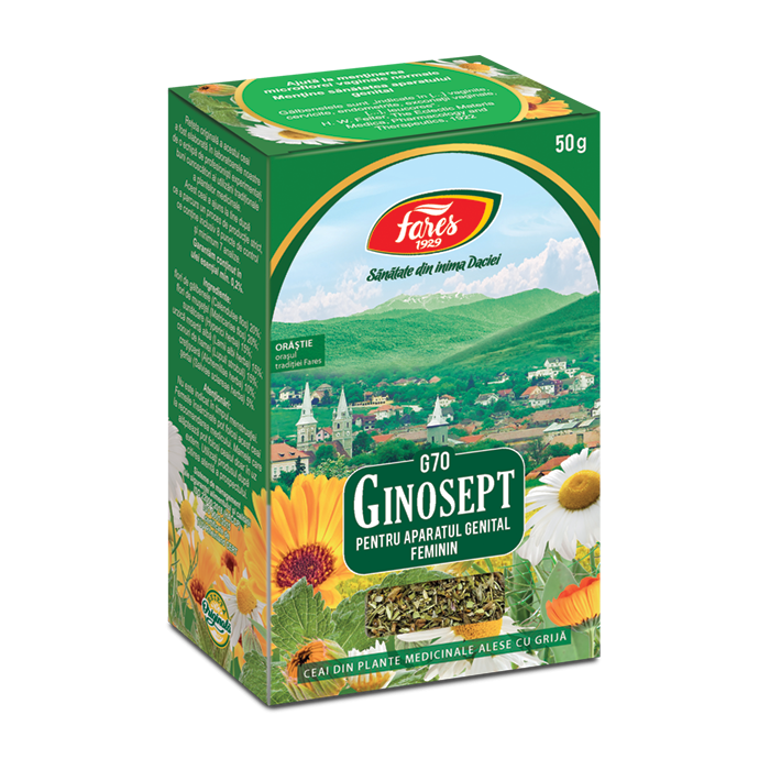 Ceai Ginosept, 50g, Fares