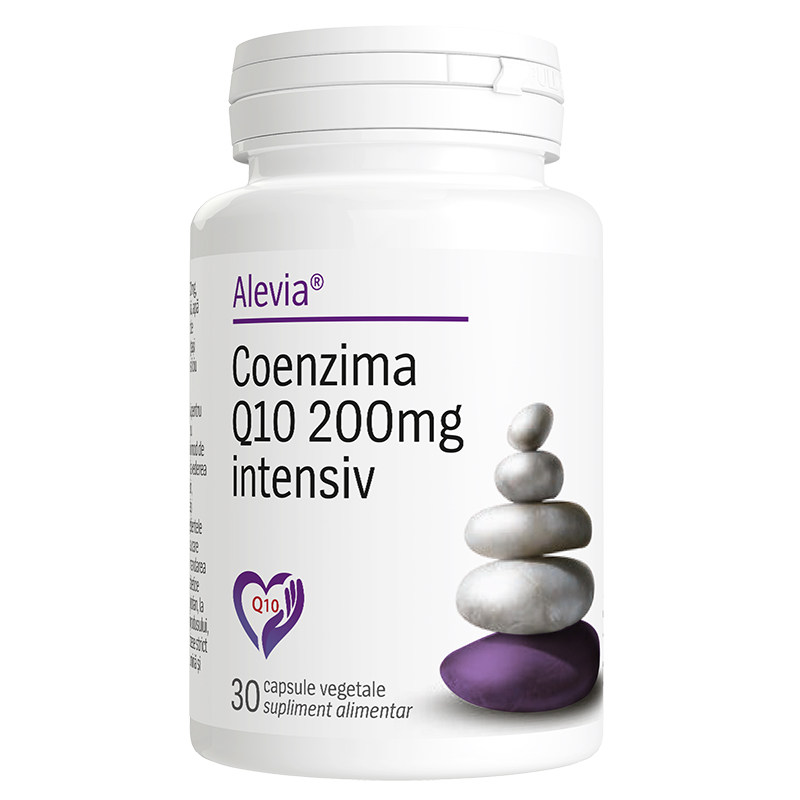Coenzima Q10 200mg intensiv, 30 capsule, Alevia