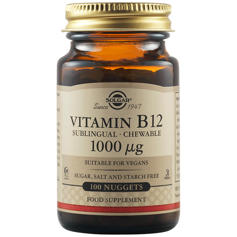 Vitamina B12 1000mcg, 100 tablete, Solgar