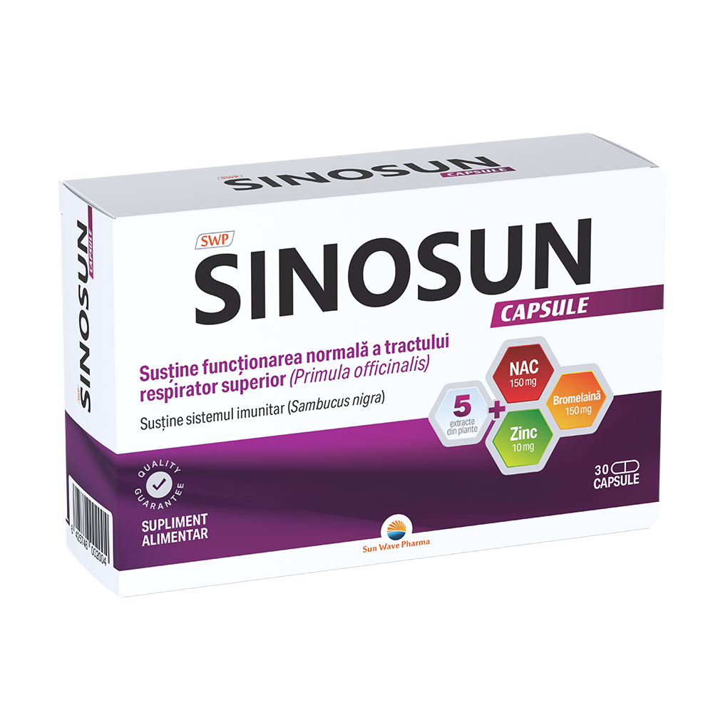 Sinosun, 30 capsule, Sun Wave Pharma