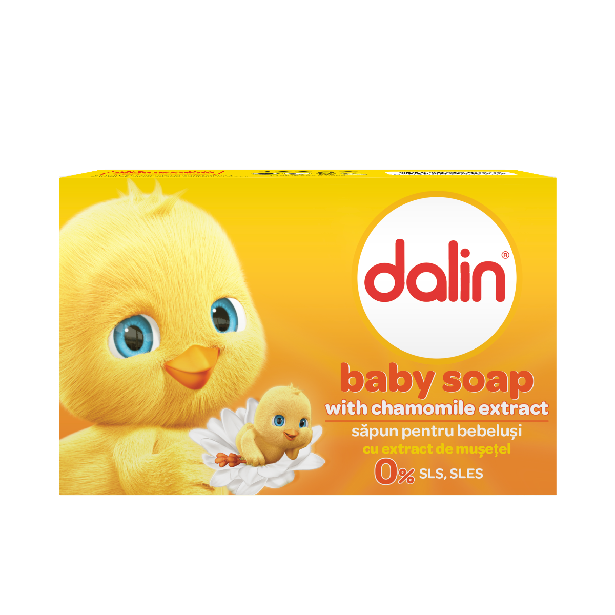 Sapun solid cu musetel, 100g, Dalin