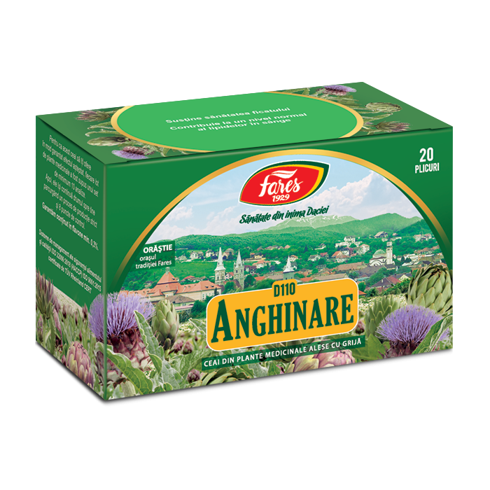 Ceai de anghinare D110, 20 plicuri, Fares