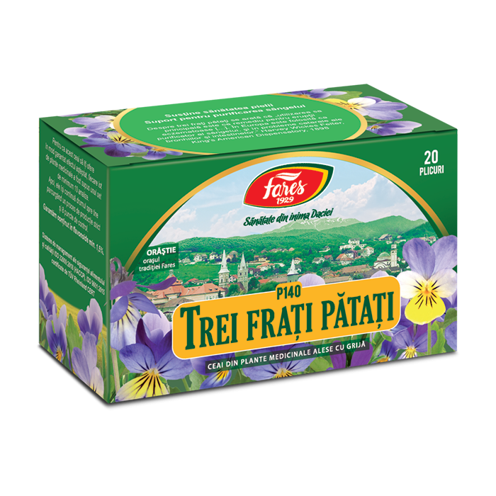 Ceai Trei frati patati, 20 plicuri, Fares