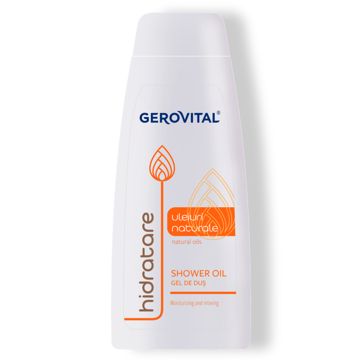 Gel De Duş Cu Uleiuri Naturale Hidratare și Emoliere, Gerovital, 400 Ml / 100 Ml